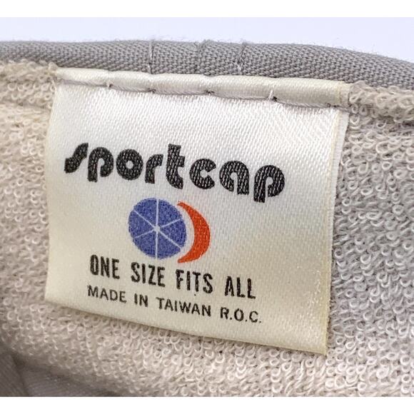 Vintage Sportcap Sea World Snapback Hat Cap Grey Blue Shamu Embroidery W/ Rope - Picture 6 of 7